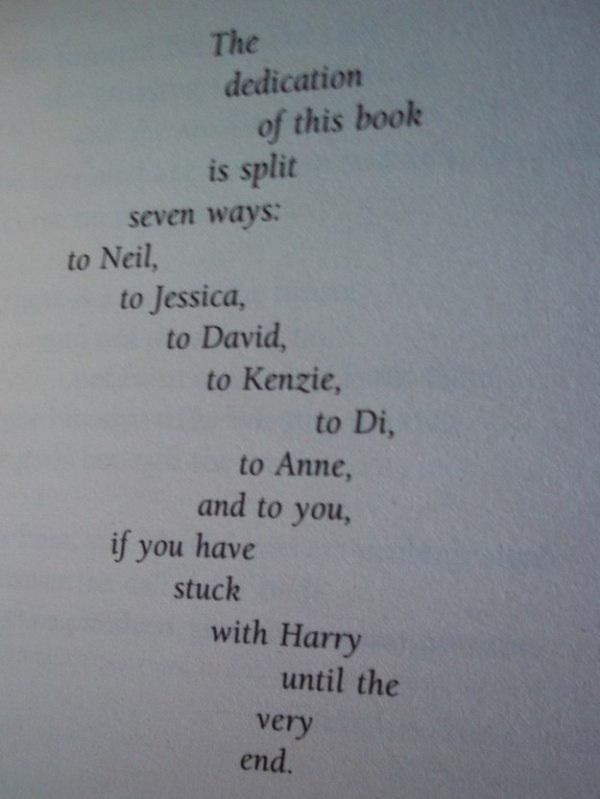lsquoHarry Potter and the... Autors: matilde Smieklīgākie grāmatu veltījumi no ārzemju rakstniekiem!