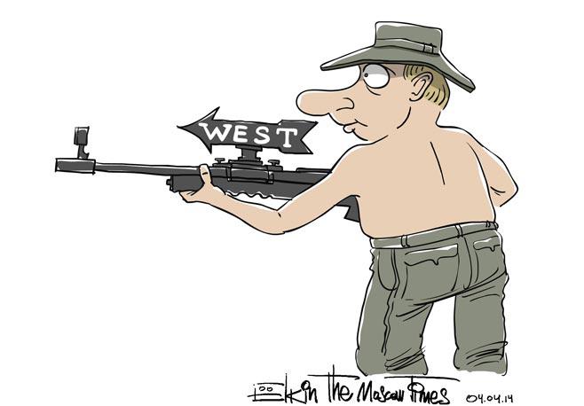 Rietumi Autors: Fosilija Karikatūristi par Ukrainas karu (Sabiedrotie).