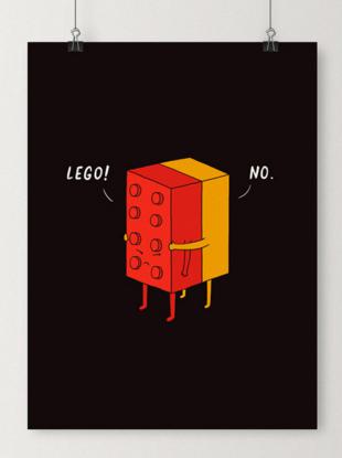 ILL NEVER LEGO Autors: screamygirll Art prints.