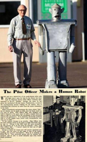 Pirmais robots kurscaron bija... Autors: Sabana 10 antikvāri priekšmeti, kuri darbojas arī šobrīd.
