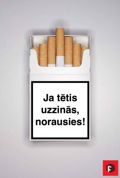  Autors: Fosilija Lūk, ko vajadzētu drukāt uz cigarešu paciņām...