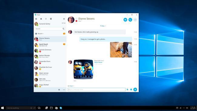  Autors: Datuvelv Microsoft izlaidīs universālu Skype aplikāciju Windows 10 platformai