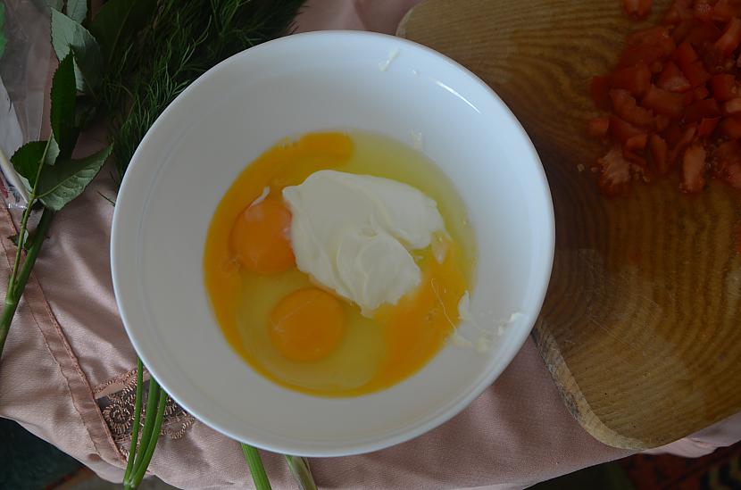 ieliekam krējumu kādu karoti Autors: Bezvārdis Kanibāla brokastis (Sakromonte omlete)