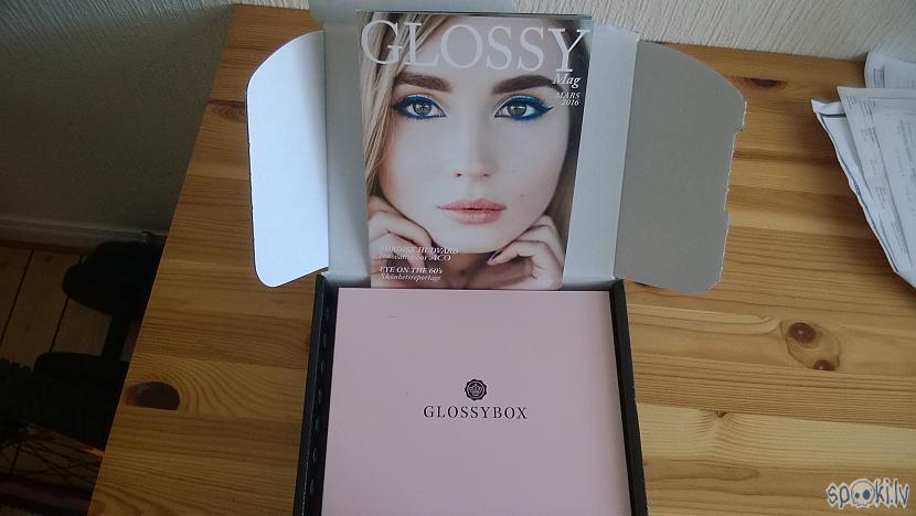 Pakoju vaļā savu Glossy kasti... Autors: Pitboss Glossy box (marts)
