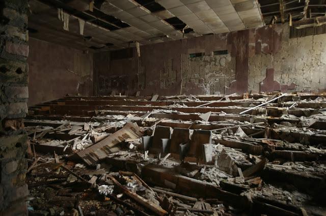 Pamesta auditorijas telpa Autors: rukšukskrienam Vēl joprojām radioaktīvs: 30 gadi kopš Černobiļas katastrofas