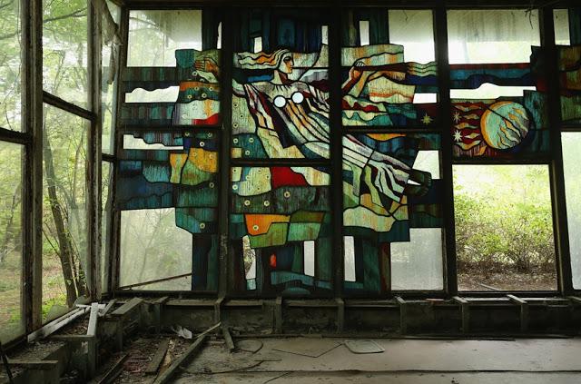 Kādas kafejnīcas dekorācija Autors: rukšukskrienam Vēl joprojām radioaktīvs: 30 gadi kopš Černobiļas katastrofas