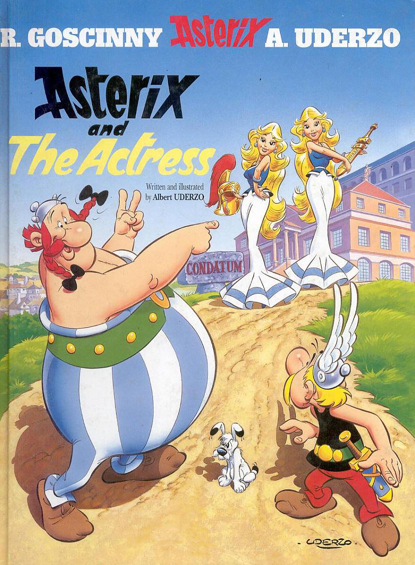 Dažas pirmās lapaspuses... Autors: helenafrinboxlv Asterix and the actress