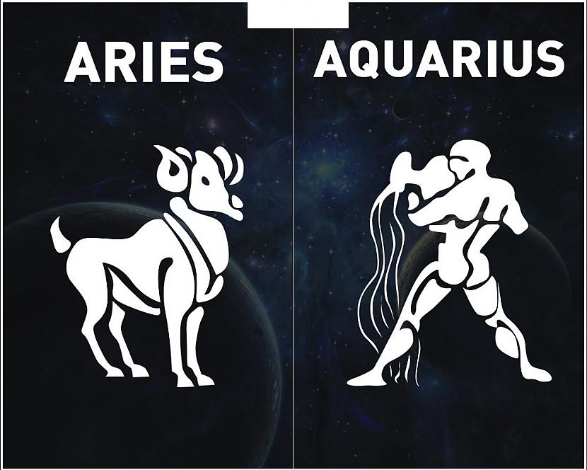 AUNS  ŪDENSVĪRSAbi dievina... Autors: kaķūns Zodiaka zīmes, no kurām veidojas perfekti pāri!