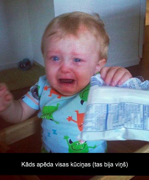  Autors: KALENS Muļķīgākie iemesli, kādēļ bērni ir raudājuši!