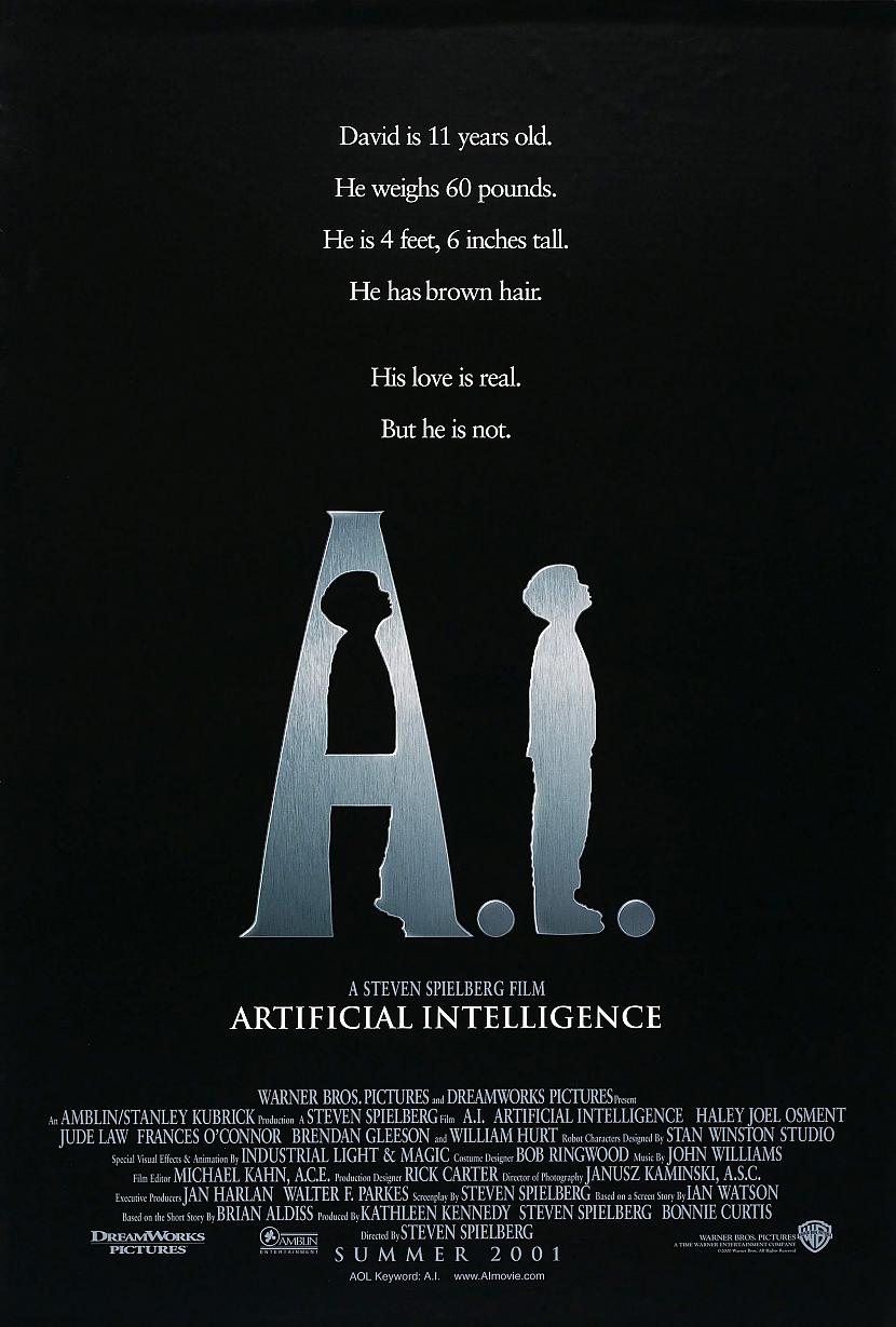 9 AI Artificial Intelligence... Autors: VOVASFILMAS Dažas filmas, kuras ir vērts noskatīties