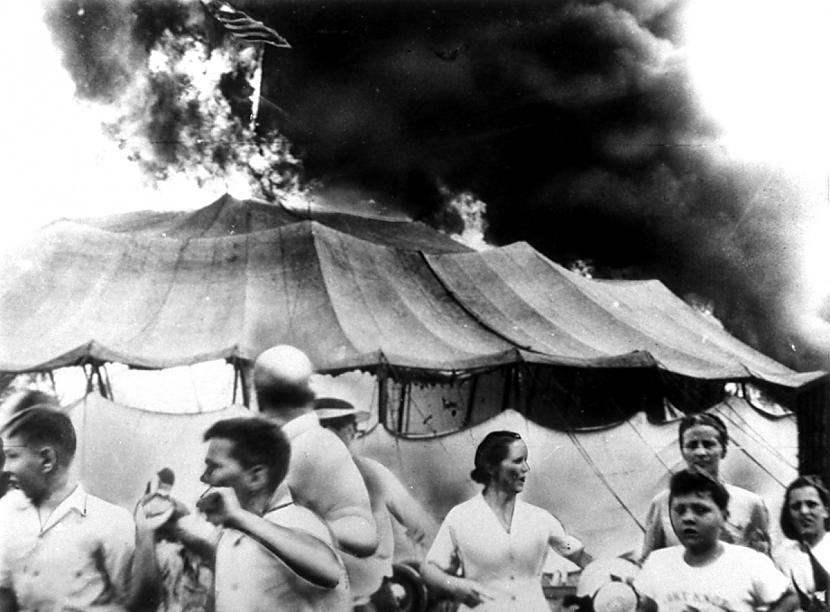Hartfordas cirka ugunsgrēks... Autors: Testu vecis Tu vairs negribēsi iet uz cirku