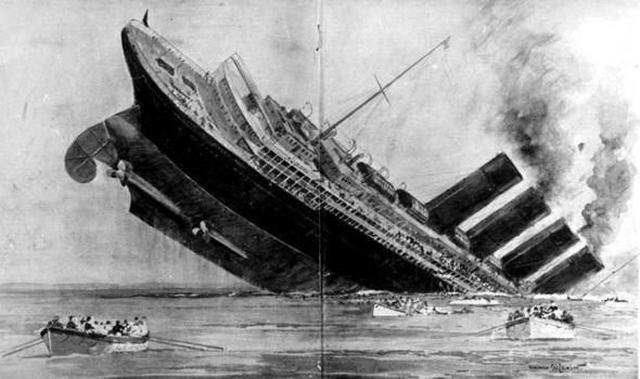 RMS LusitaniaTorpēdētā Britu... Autors: Testu vecis Tu vairs negribēsi kāpt uz kruīza kuģiem