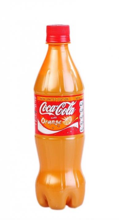 Coca Cola ar apelsīnu... Autors: KaķēnsPirž 28 mums nezināmi produkti, kurus ražo slavenas firmas: tu esi ko tādu redzējis?