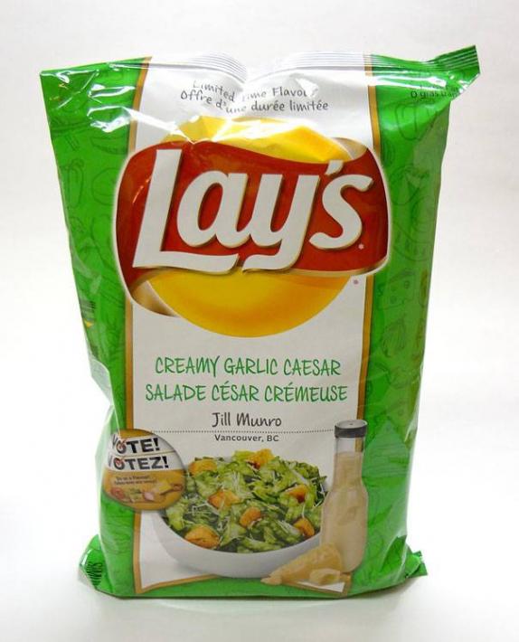 Lays ar Cēzaru salātu un... Autors: KaķēnsPirž 28 mums nezināmi produkti, kurus ražo slavenas firmas: tu esi ko tādu redzējis?