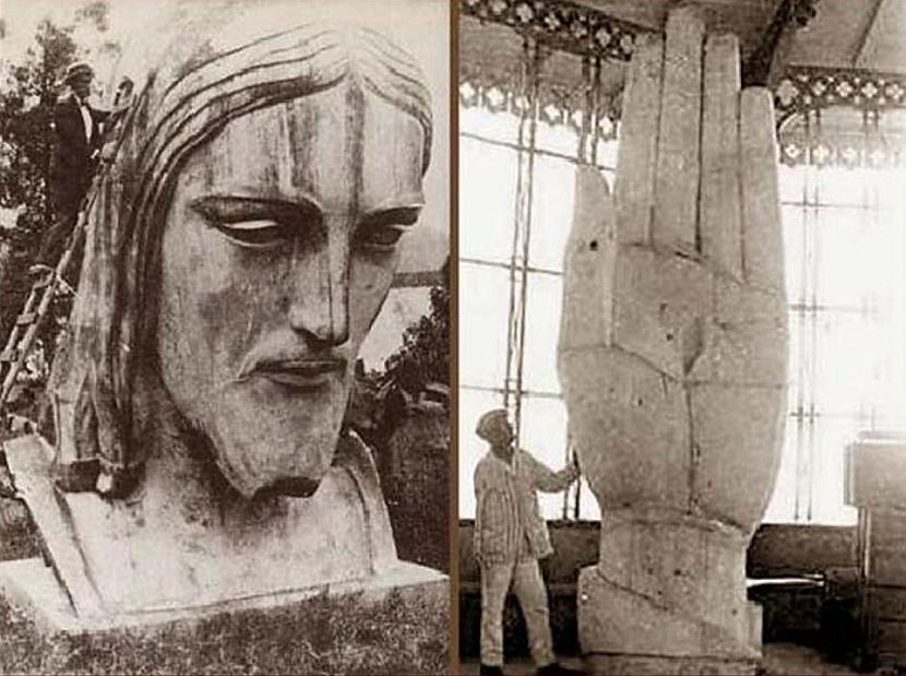 Ideja par scaronīs statujas... Autors: matilde Kā radās viens no 7 pasaules brīnumiem: Kristus Pestītāja statuja Rio