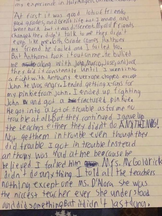 Tur rakstīts No sākuma bija... Autors: matilde 13 gadus vecā skolnieka traģiskā nāve atvēra acis daudziem vecākiem
