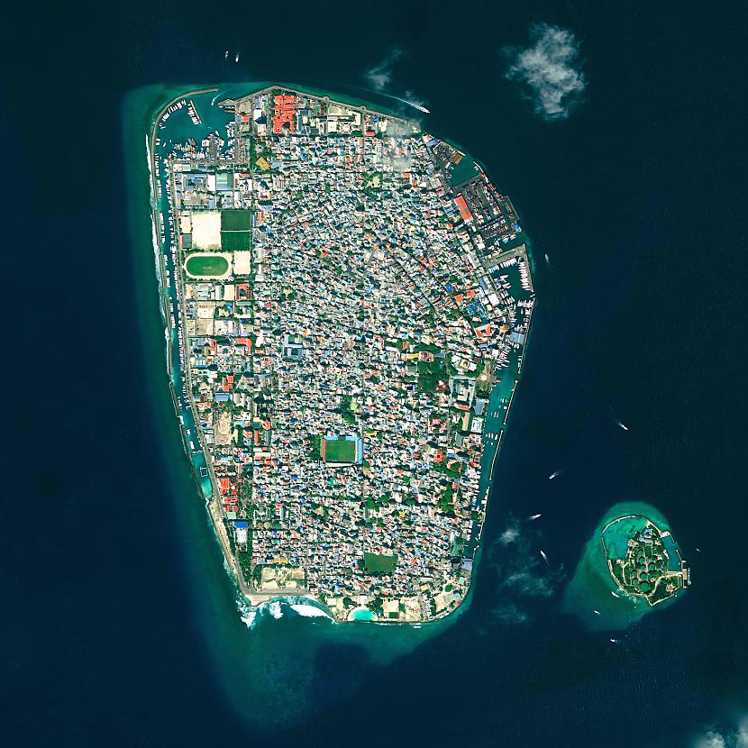 Maleacute Republic of Maldives Autors: Šamaniss Fantastiskas satelīta bildes