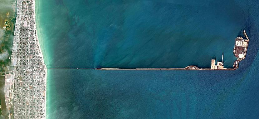 Worldrsquos Longest Pier... Autors: Šamaniss Fantastiskas satelīta bildes