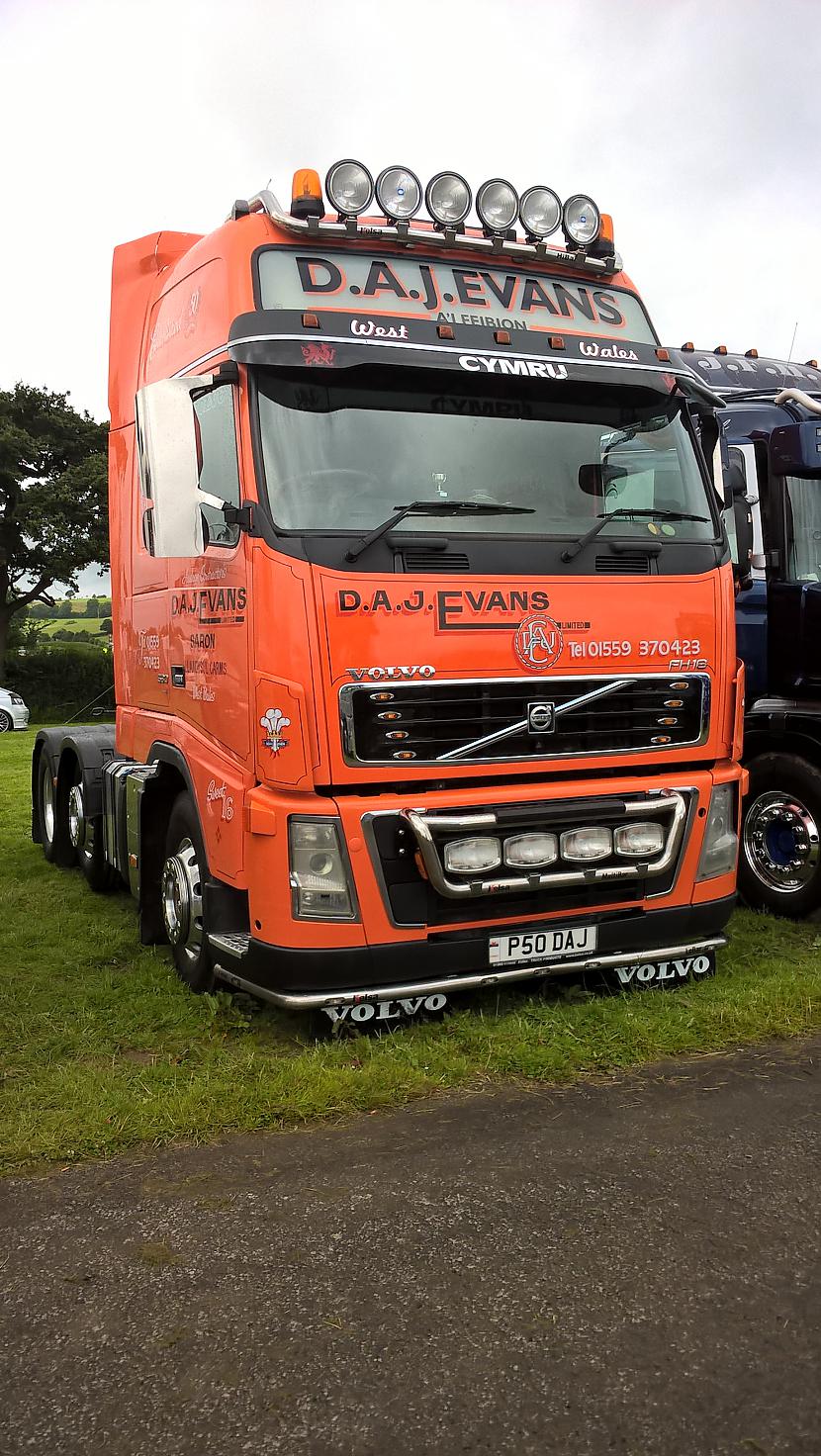 Volvo FH  DAJ Evans Autors: Keisss@speles All Wales Truck Show 2016
