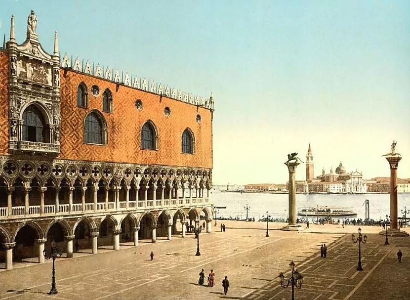 Tas ko redzat ir fotohroms ... Autors: Lestets Venēcija - vēl tūristu nesabojāta
