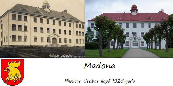 Madonas 2vidusskola tika... Autors: GargantijA Vēstures krikumiņi par Latvijas pilsētām #2