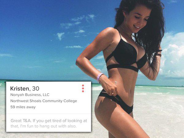  Autors: matilde 20 WTF Tinder profili, kas ir cits par citu dīvaināks