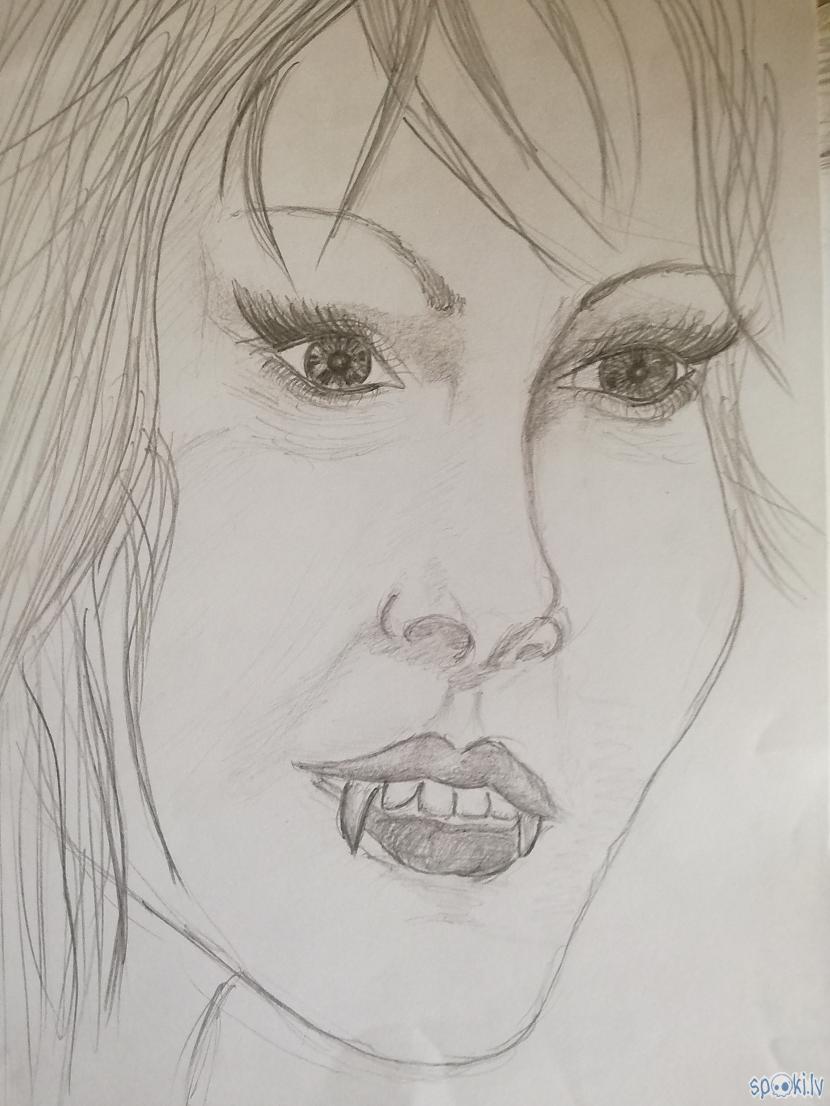 VampīrMeitenes Selfy 7kl drabs Autors: InternetaVergs Vecie zīmējumi, kad vēl gāju skolā! #1