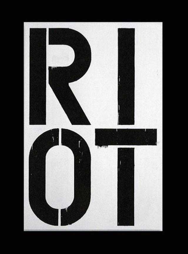 Riot 1990 by Christopher Wool... Autors: DustySpringfield Ārprāta maksa par mākslu.