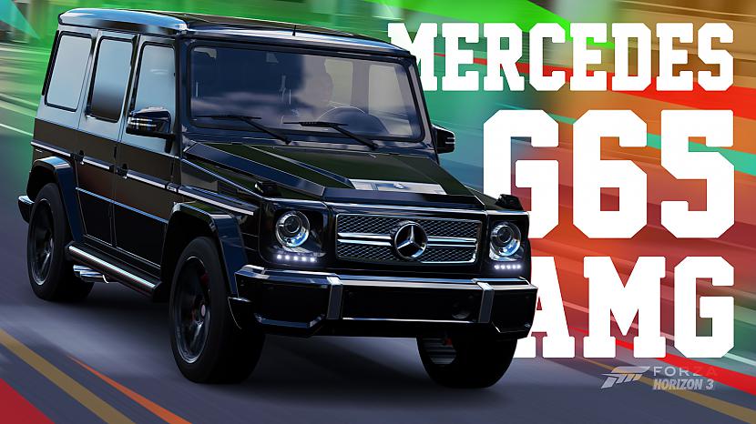 BLACKED OUT Mercedes G65 AMG - Forza Horizon 3 Gameplay