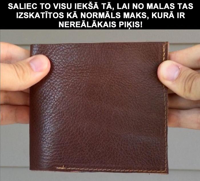  Autors: Svētdiena Labs veids, kā ieriebt zaglim, kurš vēlas nozagt Tavu maku