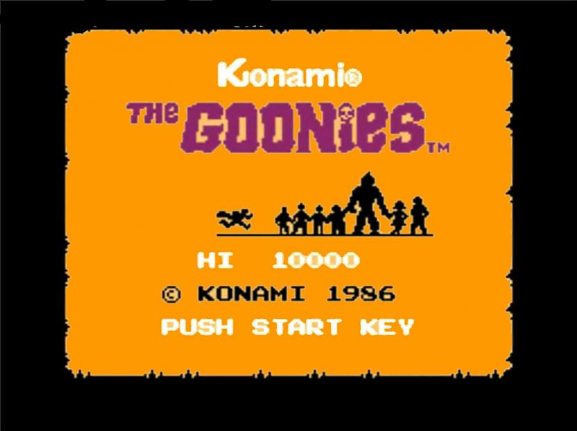 Par spēliSpēle radīta 1986... Autors: Bitzgame Izietās retro spēles - The Goonies
