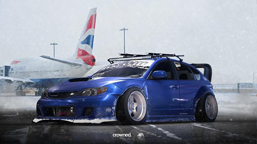 AR12 Nick's Subaru WRX STI (NFS 2015 + Photoshop)