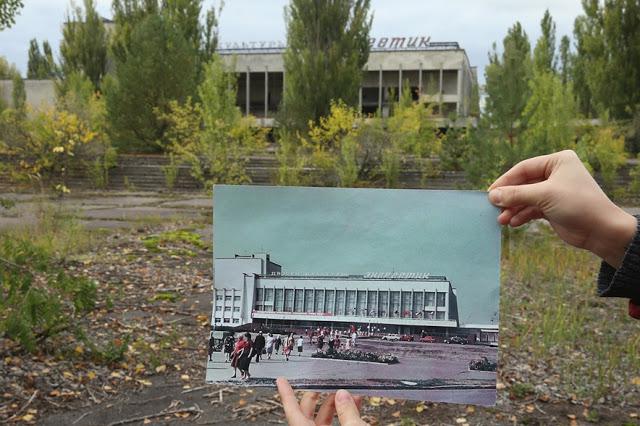Pripjatas galvenais laukums un... Autors: Ciema Sensejs Vēl joprojām radioaktīvs: 30 gadi kopš Černobiļas katastrofas