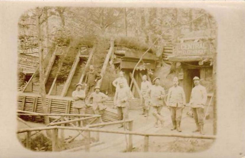 Franču zemnīca Autors: Lestets Retas bildes no 1. pasaules kara ierakumiem