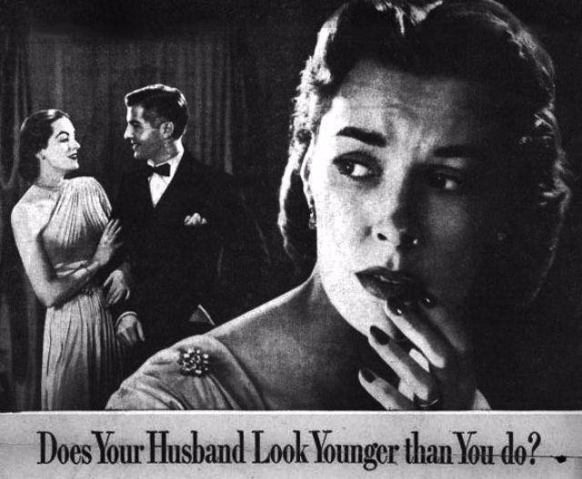Ja vīrs satiek jaunāka paskata... Autors: Lestets Sievietes aizskarošas un pazemojošas reklāmas