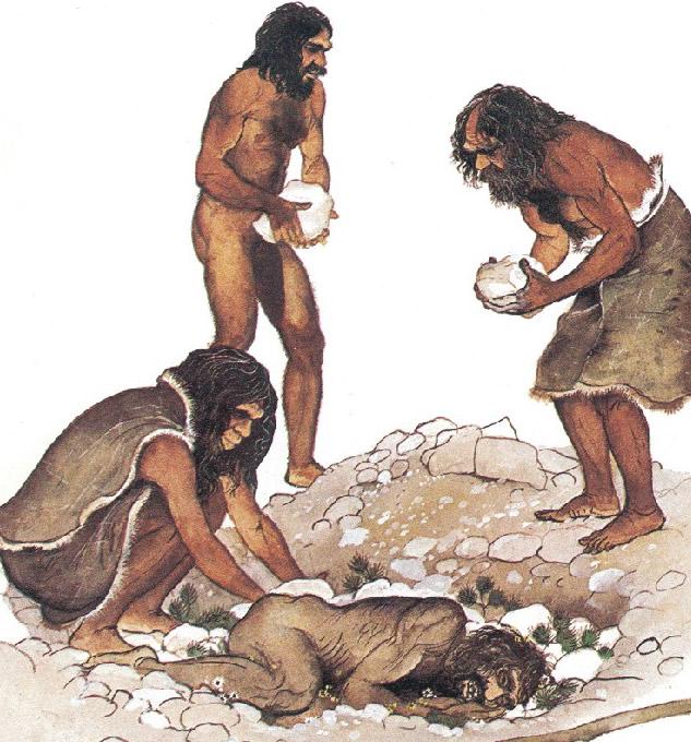neandertaliescaroni saka... Autors: andza512 Aizvēsturiskie cilvēki