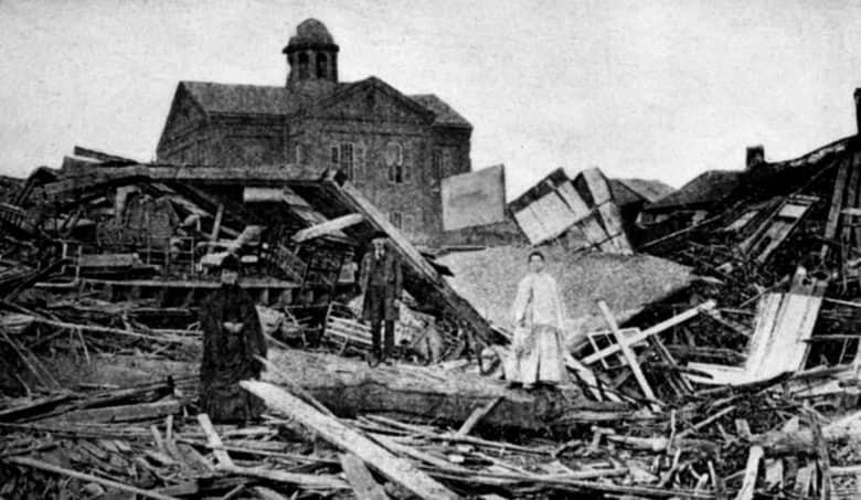 Galvestonas viesuļvētra... Autors: Testu vecis Postošākās viesuļvētras ASV vēsturē