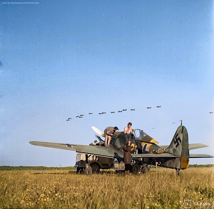 Focke Wulf FW190A6 Nordm20 no... Autors: Lestets 2. pasaules kara bildes, kas pārsteigs!