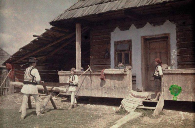 1930  zemnieku māja Autors: Lestets Retas bildes no Rumānijas pēc 1930. gada.