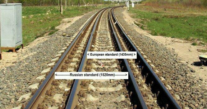 nbspViņi pavaicājanbspmdash... Autors: Raziels Kas kopīgs dzelzceļa sliežu ceļa platumam Latvijā ar cara mārrutka garumu