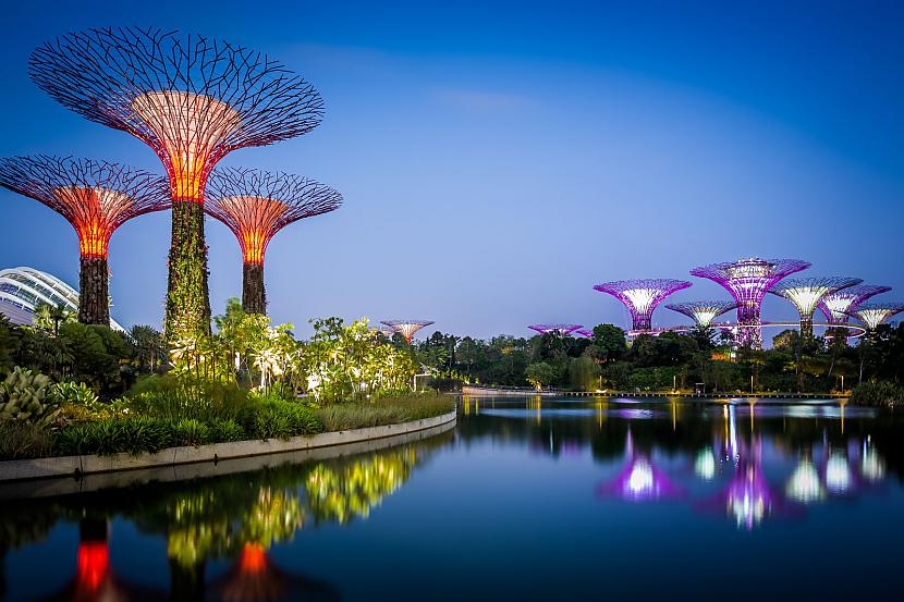 Singapūra ir neticami zaļa Ir... Autors: Raziels Valsts, kuras attīstības modeli pārņēma Ķīna