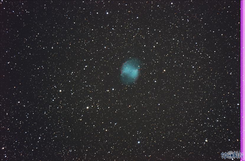 M27 jeb hanteles miglājs kadru... Autors: peleks Astrofotogrāfēšana