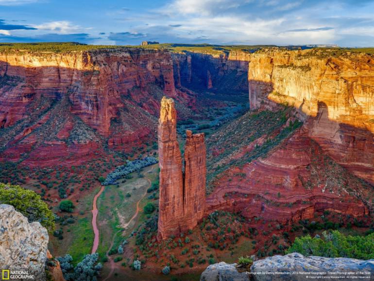 50Čeli kanjons ASV Autors: 100 A 50 maģiskas fotogrāfijas no National Geographic ceļojumu foto konkursa!