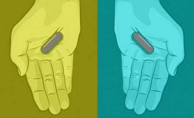 Lielākā daļa cilvēku apgalvo... Autors: Lords Lanselots Kādā krāsā ir šīs tabletes? Kārtējais prāta mežģis!
