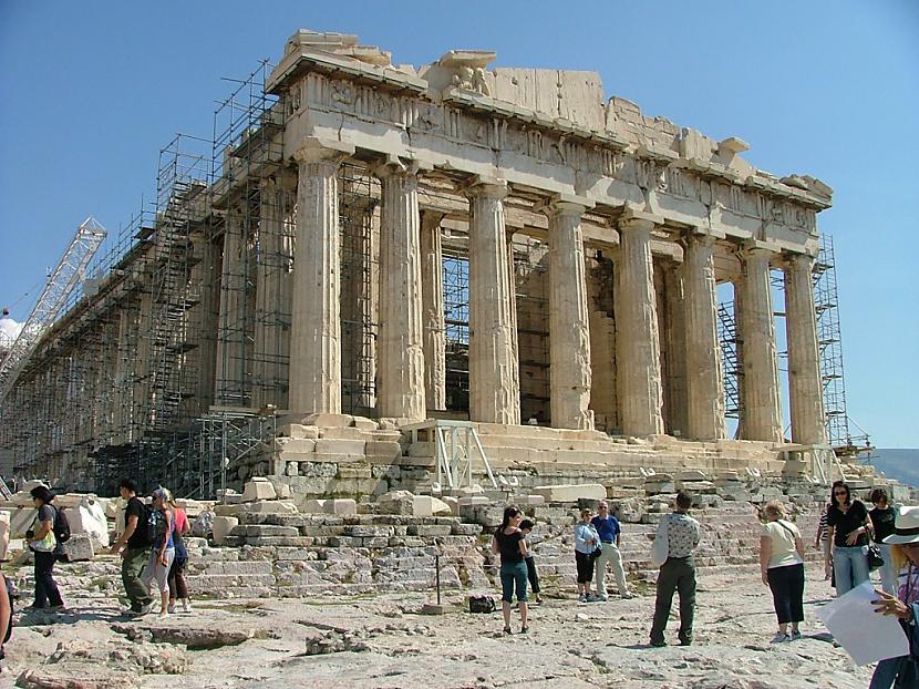Attēlānbsp Partenons Atēnās... Autors: andza512 Rietumu un Austrumu kultūru raksturojums