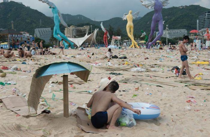 Galvenais ir izdekorēt... Autors: Emchiks Briesmīgākā pludmale Ķīnā