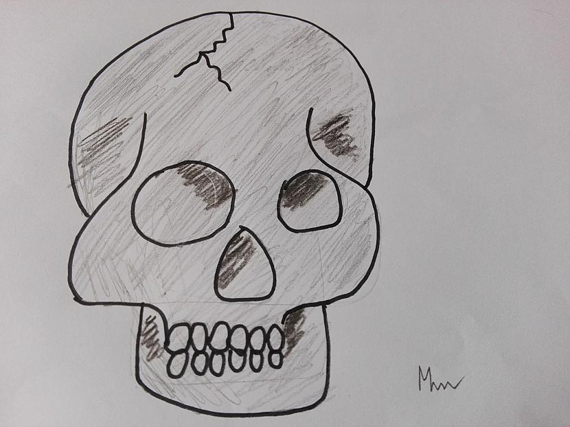 Skull 091216 Autors: DRAWMASTERBOY Uzzīmēju #1