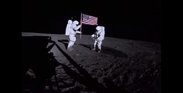 Amerikāņu astronauti uz Mēness Autors: KALENS NASA publicē interesantus GIF attēlus