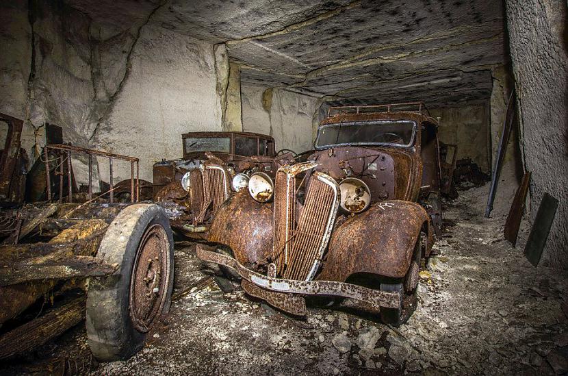  Autors: pyrathe Francijā pamestā karjerā atrastas automašīnas no WW2 laikiem