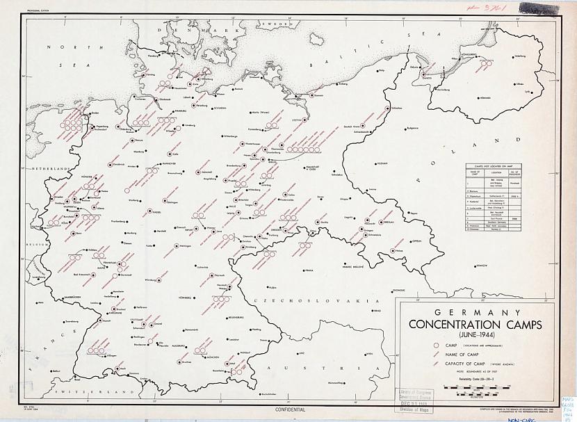Vācijas koncentrācijas... Autors: Lestets CIP atslepenotās kartes